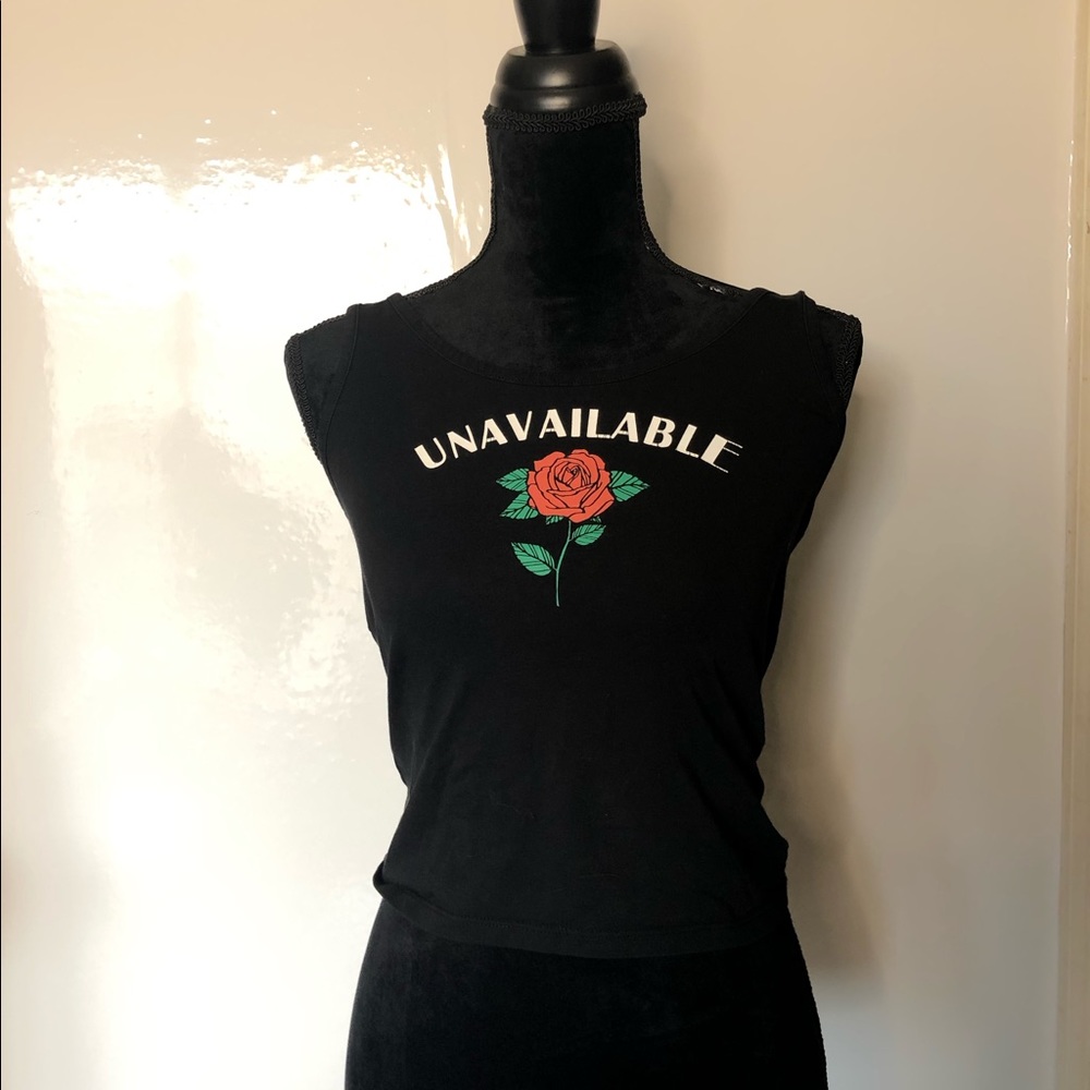 (FREE GIFT W PURCHASE!) H&M Cropped Tank Top